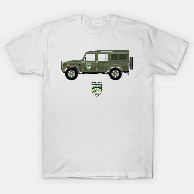 LAND ROVER T-Shirt by Juan726